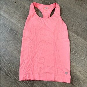 Forever 21 Coral Racerback Tank Top